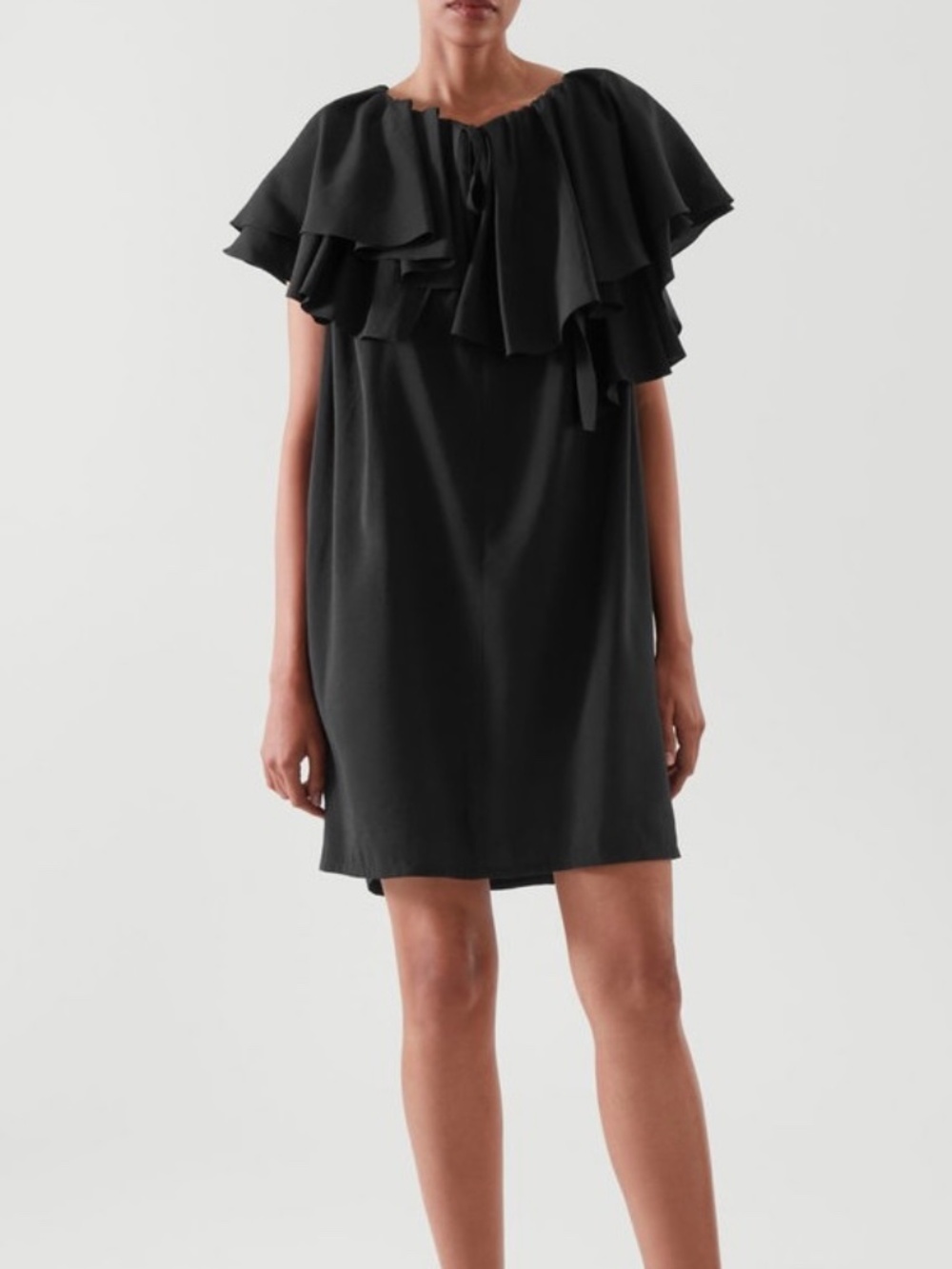 COS Ruffled Tunic Dress